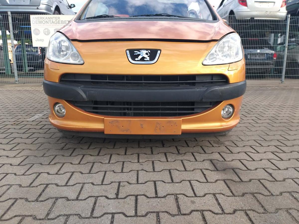 Peugeot 1007 original Stoßstange Stossfänger vorn KHW Orange Salamanque Bj.2005